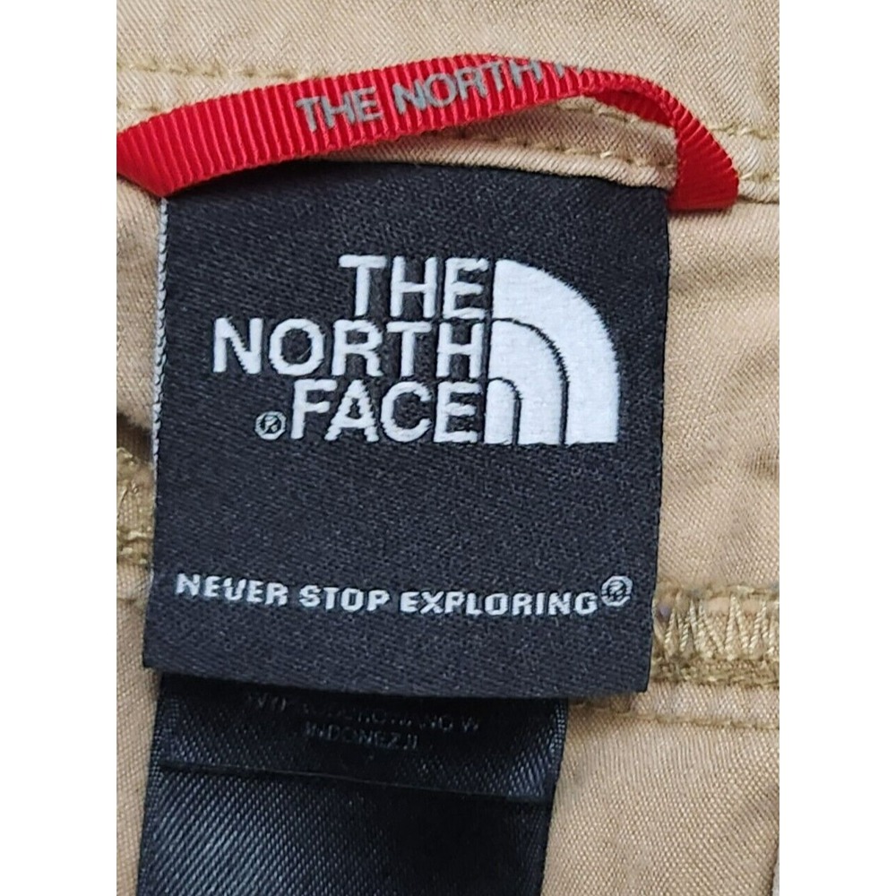 The North Face Cargo Shorts Men's 34 Beige Cotton Nylon Outdoor Lightweight - Picture 3 of 10